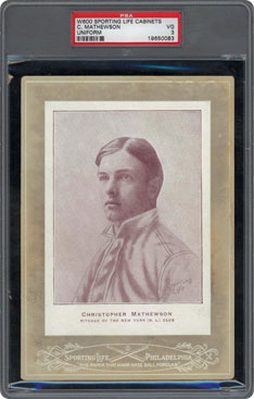1902 Cabinets Christy Mathewson